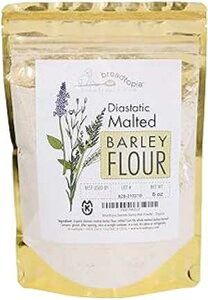 Breadtopia I[KjbN _CAX^eBbN g pE_[ 8 IX `qg݊唞蕲 YAAʍ܂Ȃ S唞肩琻 Breadtopia Organic Diastatic Malt Powder 8 oz. Non-GMO 