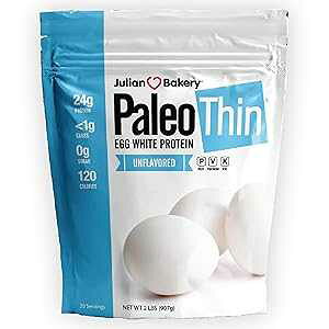 Julian Bakery pI V veC pE_[  mt[o[ veC25g 哤t[ `qg݊t[ 2|h 30 Julian Bakery Paleo Thin Protein Powder Egg White Unflavored 25g Protein Soy-Free