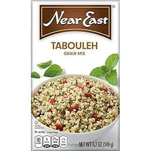 Near East Tabouleh ST_~bNXA5.25 IXA12  (pbP[W͈قȂꍇ܂) Quaker Near East Tabouleh Whole Grain Salad Mix, 5.25 Ounce, Pack of 12 Boxes (Pack May Vary)