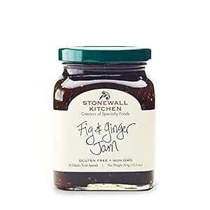 Stonewall Kitchen C`WNƃWW[̃WA12.5 IX Stonewall Kitchen Fig and Ginger Jam, 12.5 Ounce
