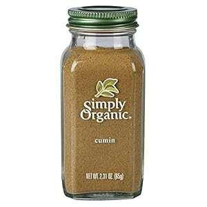 Simply Organic Ground Cumin Seed, Certified Organic 2.31 oz Cuminum cyminum L.