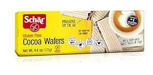 Schar Oet[RRAEGn[XA4.4IXA6pbN Schar Sch r Gluten Free Cocoa Wafers, 4.4 oz., 6-Pack