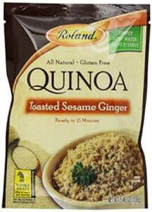 Roland LkAAg[XgZT~WW[A5.46 IX (6 pbN) Roland Foods Roland Quinoa, Toasted Sesame Ginger, 5.46 Ounce (Pack of 6)