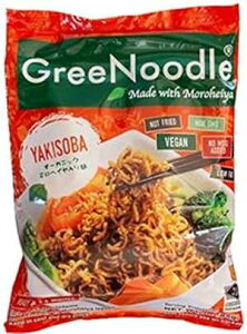 GreeNoodle Ă΃\[Xt (12) GreeNoodle Made with Moroheiya GreeNoodle with Yakisoba Sauce (12 Count)