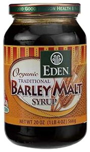 Eden Foods �唞�����g�AOg�A20 �I���X (4 �p�b�N) Eden Foods Barley Malt, Og, 20-Ounce (Pack of 4)