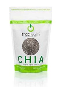 Trac Health I[KjbN `AV[hA454 O Trachealth Trac Health Organic Chia Seeds, 454 Gram