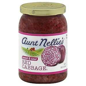 �l���[�Y���΂���̃L���x�c���b�h�X�C�[�g���T���[ Aunt Nellie's Aunt Nellies Cabbage Red Sweet & Sour