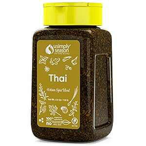 USimplySeason AWAV[YjO (^CXpCXA4.8 IX) USIMPLY SEASON LIFE BOLDLY FLAVORED USimplySeason Asian Seasoning (Thai Spice, 4.8 oz)