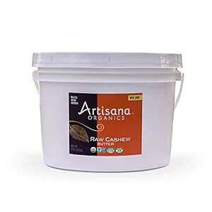 Artisana Organics JV[o^[A8|h - oNJV[o^[Aޗ1AYAr[KуpIth[A`qg݊ Artisana Organics Raw Cashew Butter, 8 lbs - Bulk