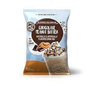 Big Train uhACXR[q[A`R[gs[ibco^[A3.5|hACX^gR[q[hN~bNX Big Train Blended Ice Coffee, Chocolate Peanut Butter, 3.5 Pound, Powdered Instant Coffee