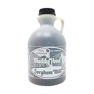 Muddy Pond \K~ - sA\K Vbv - YA`qg݊AOet[ 48 IX Muddy Pond Sorghum Mill - Pure Sorghum Syrup - No Additives, Non-GMO and Gluten Free 48oz