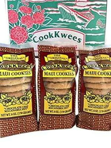 IWi }EC nC NbNEB[Y NbL[ (`R[g`bv }J_~A ibc 3 ) Cook Kwees The Original Maui Hawaii CookKwees Cookies (Chocolate Chip Macadamia Nut 3pk.)