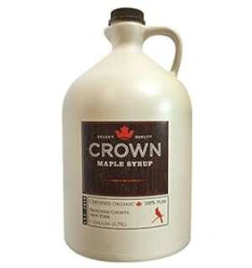 NE [v I[KjbN O[h A [v VbvAx[ _[NA128 Fl. IY (1 pbN) Crown Maple Organic Grade A Maple Syrup, Very Dark, 128 Fl. Oz (Pack of 1)