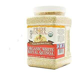 vCh Iu CfBA - I[KjbN zCg C LkA - ōSA3.3 |h (1.5 L) r (2.2 |h + 50% ǉt[ = v 3.3 |h) Pride Of India - Organic White Royal Quinoa - Su