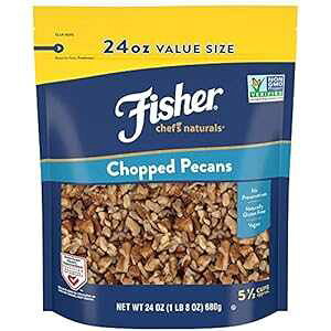 tBbV[`bvhs[JibcA24IXAAۑsgpAVROet[A`qg݊Ar[KApIAPgibc Fisher Nuts Fisher Chopped Pecans, 24 Ounces, Unsalted,