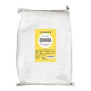 CEREAUSLY I[KjbN zCgLkA oN 10|h Xg  {rA C `qg݊ R[V Oet[ r[K CEREAUSLY Organic White Quinoa in Bulk 10 Lb Restaurants Whol