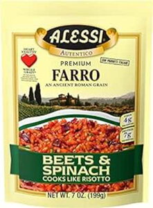 Alessi r[cƂق񑐂̃t@A7 IX (6 pbN) Alessi Beets & Spinach Farro, 7 Ounce (6 Pack)
