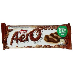 �l�X�� �G�A�� �~���N �`���R���[�g �o�[�A(27 g) 1.4 �I���X (12 �p�b�N) Nestle Aero Milk Chocolate Bar, (27 g) 1.4 Ounce (Pack of 12)