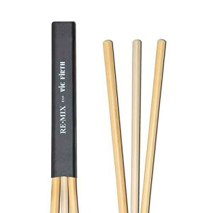 Vic Firth REMIX �u���V - ���^�� �h�����X�e�B�b�N (RM4) Vic Firth REMIX Brushes - Rattan Drumsticks (RM4)