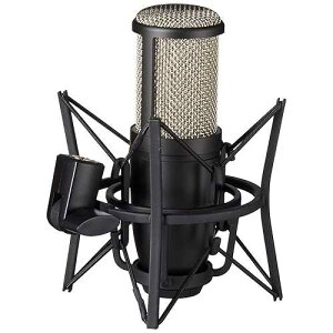 AKG Pro Audio Pro Audio Perception 220 Professional Studio Microphone, Silver Blue