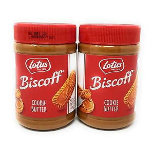 N[~[rXRtNbL[o^[ 2 pbN (14.1 IX̕r) 2 Pack Creamy Biscoff Cookie Butter (14.1oz Jars)