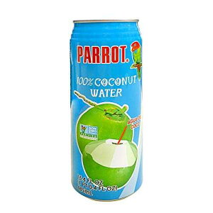 �p���b�g �R�R�i�b�c �E�H�[�^�[ �p���v�Ȃ� 16.4 FL �I���X �� (24 �p�b�N) Parrot Coconut Water NO PULP 16.4 FL Oz Can (Pack of 24)