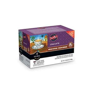 Keurig Timothy's Chai Latte K-Cup Pods�A12 �p�b�N�A168g�A(�J�i�_����A��) Timothy's World Coffee Keurig Timothy's Chai Latte K-Cup Pods, 12-pk, 168g, (Imported from Canada)