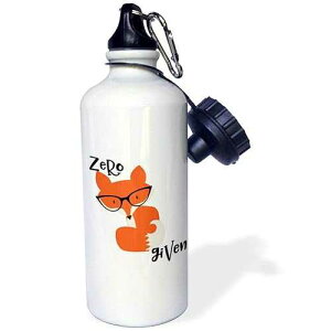 3dRose Zero Fox Given Water Bottle