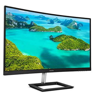 Philips 272E1CA 27 �C���`�Ȗʃt���[�����X ���j�^�[�A�t�� HD 1080P�A100% sRGB�A�A�_�v�e�B�u�����A�X�s�[�J�[�AVESA�A4 �N�Ԏ��O�����ۏ� Philips Computer Monitors Philips 272E1CA 27" Curved Frameless Monitor, Full HD