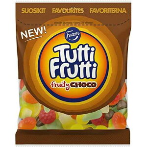Fazer Tutti Frutti �t���[�e�B�`���R�O�~ 1�p�b�N 170g Fazer Tutti Frutti Fruity Choco Gummy 1 Pack of 170g