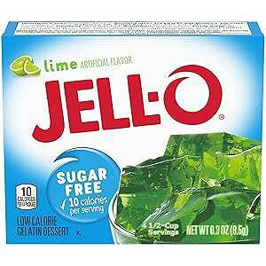 JELLO C[`fU[g~bNX (0.30IXA24pbN) JELL-O JELLO Lime Gelatin Dessert Mix (0.30oz Boxes, Pack of 24)