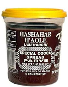 nV`[ p[F `R[g XvbhA16 IX (6 pbN) Hashachar Parve Chocolate Spread, 16-Ounce (Pack of 6)