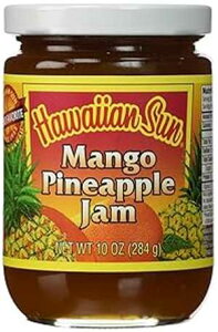 10 IX (1 pbN)A}S[ pCibv WAnCA T }S[ pCibv W (nC) by Hawaiian Sun 10 Ounce (Pack of 1), Mango Pineapple Jam, Hawaiian Sun Mango Pineapple Jam (Made in