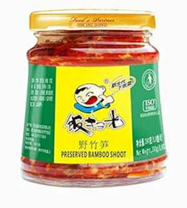 Fan Sao Guang ۑ^PmR`\[X l엿̃zbg[ `NXs[XpCV[ɂłœK (9.8IX) Fan Sao Guang Preserved Bamboo Shoot Chili Sauce Hot Chili Oil of Sichuan Cuisine Taste C