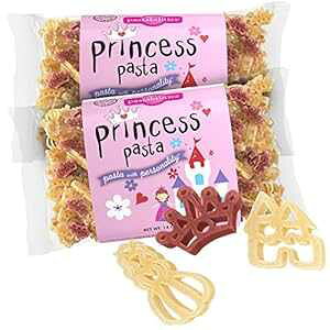 Pastabilities Princess PastaAq̊y`̖ˁA`qg݊VRpX^ 14 IX (2 pbN) Pastabilities Princess Pasta, Fun Shaped Noodles for Kids, Non-GMO Natural Wheat Pasta 14 oz (2 Pack)