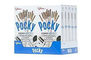 |bL[rXPbgXeBbNANbL[N[A2.47IXi10pbNj Pocky Biscuit Stick, Cookies and Cream, 2.47 Ounce (Pack of 10)