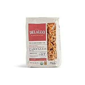 DeLallo I[KjbNSt@t@b No.87 - 16 IX DeLallo Organic Whole Wheat Farfalle No.87 - 16 oz