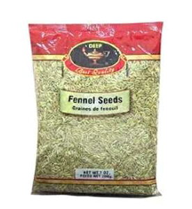 �f�B�[�v�t�F���l���V�[�h (�\�[�t) 7 �I���X�A200g�A�C���f�B�A���X�p�C�X by DEEP Deep Fennel Seeds (Sauf) 7 Oz., 200g, Indian Spice by DEEP