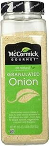 McCormick I[ i` O ʂ˂A19.5 IXAčōAMcCormick HAO BOSCH McCormick All Natural Gourmet Granulated Onion, 19.5 Ounce Packed in USA by McCormick
