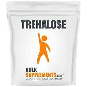 BulkSupplements.com gn[X pE_[ - PgÖ - ȍ֕i - Pg - lHÖ (500 O - 1.1 |h) BulkSupplements.com Trehalose Powder - Keto Sweetener - Pure Cane Sugar Substitute - Keto P