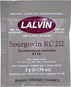 hCCy - RC 212 (5 g) (100 pbN) Homebrewers Outpost Dry Wine Yeast - RC 212 (5 g) (Pack of 100)