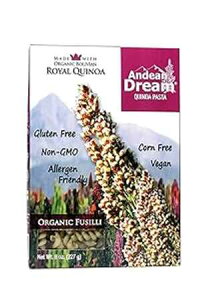 AfX h[ tWb LkA pX^ Oet[ (3x8 IX)3 Andean Dream Fusilli Quinoa Pasta Gluten Free (3x8 Oz)3
