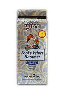 The Coffee Fool t[Y xxbg n}[ SR[q[A10IX The Coffee Fool Fool's Velvet Hammer Whole Bean Coffee, 10 Ounce