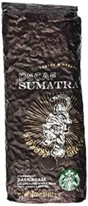 X^[obNX fJtF X}gAz[r[ R[q[ (1|h) Starbucks Decaf Sumatra, Whole Bean Coffee (1lb)
