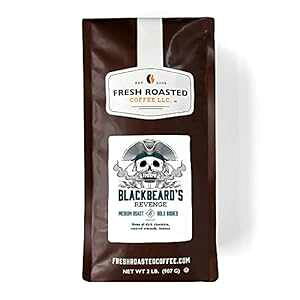 tbV[XgR[q[ABlackbeard'sxWA2|hi32IXjA~fBA[XgAR[V[AS FRESH ROASTED COFFEE LLC FRESHROASTEDCOFFEE.COM Fresh Roasted Coffee, Blackbeard's Revenge, 2 lb (3