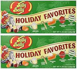 (Zbg/2) WF[x[ NX}Xzf[ Cɓt[o[LfB[r[Y Mtg{bNX (Set/2) Jelly Belly Christmas Holiday Favorite Flavored Candy Beans Gift Box