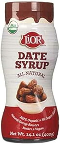 LiOR 100% I[KjbN sA f[c VbvA14.1 IX XNC[Y {g LiOR 100% Organic Pure Date Syrup, 14.1-Ounce Squeeze Bottle