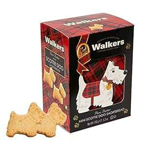 Walkers V[gubh ~j XRbeB hbO^V[gubh NbL[A5.3 IX {bNX Walkers Shortbread Mini Scottie Dog Shaped Shortbread Cookies, 5.3 Ounce Box