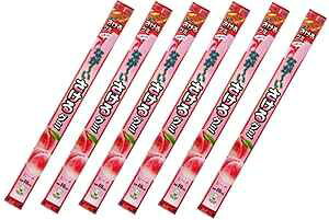 O~ O^Cv40cmAỸO~łB6pbN No.a258 Pio big bazar Long type Sakeru Gummy 40 cm,Japanese peach gummy candies. 6 packs No.a258