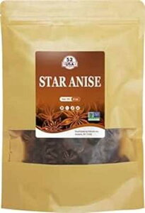 52USA X^[AjXq (AjGXg[) 4 IXASX^[AjXAAjX X^[ XpCXAX^[AjXqS̃oN 52USA Star Anise Seeds (Anis Estrella) 4OZ, Whole Chinese Sta